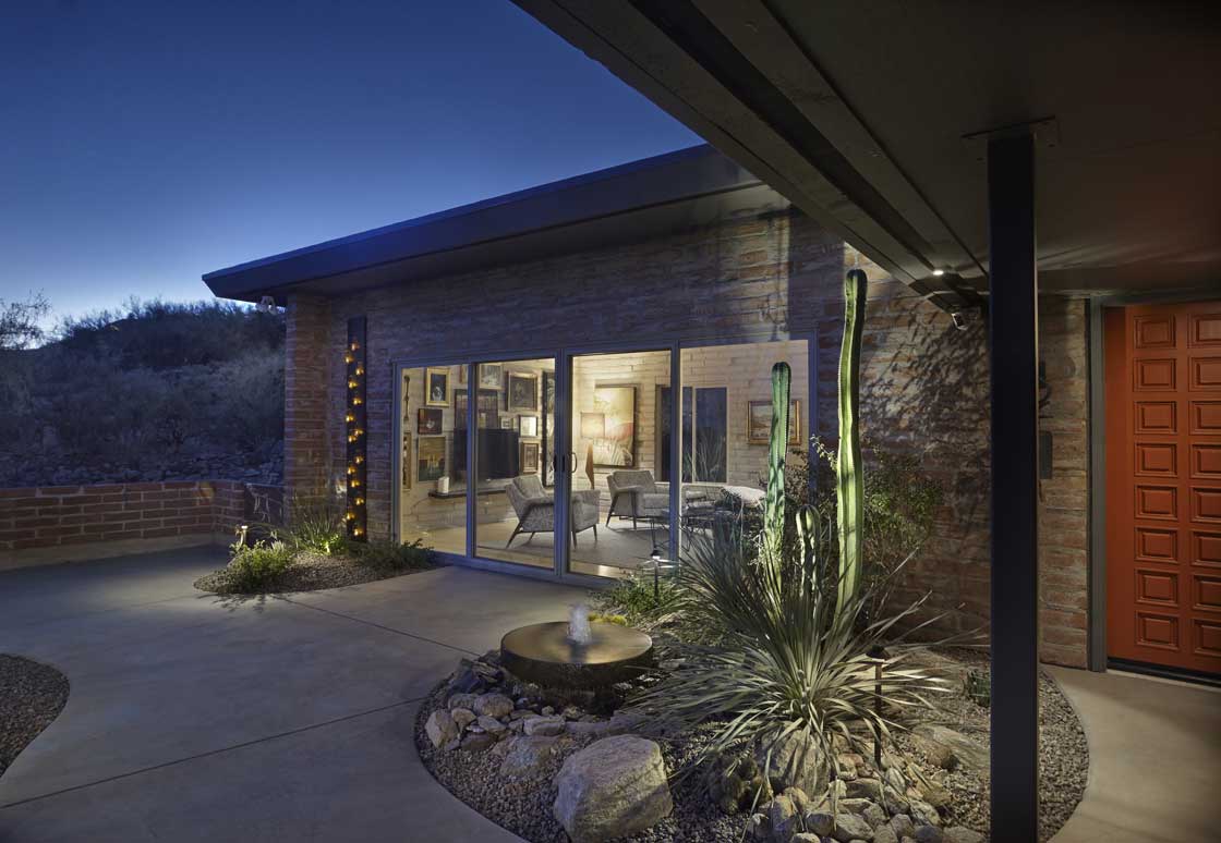 Bold and visionary landscape design for a desert property in southern Arizona
